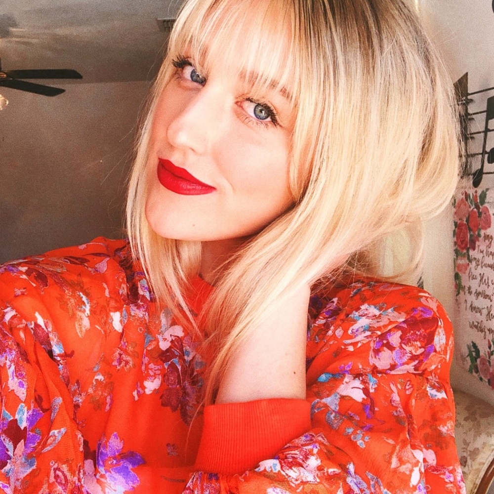 Orange Free People blouse